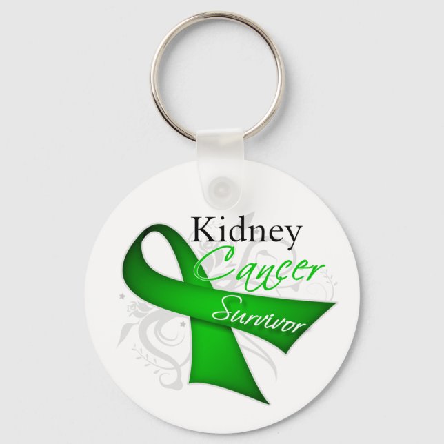 Llavero Sobreviviente - Cáncer de Riñón (Anverso)