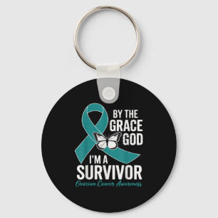 Llavero Sobreviviente De Cáncer De Ovario Por La Gracia De