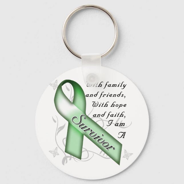 Llavero Sobreviviente de cáncer de riñón (Anverso)