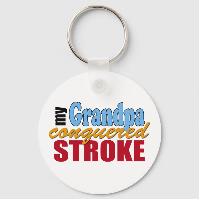 Llavero Sobreviviente del abuelo Stroke (Anverso)