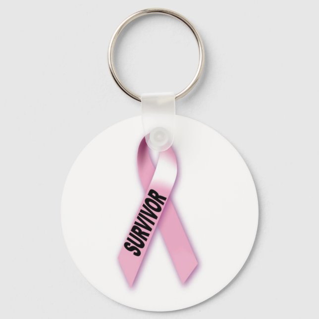 Llavero Sobreviviente del cáncer de mama (Anverso)