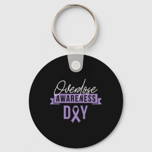 Llavero Sobriedad de la toma de conciencia Día de regalo R