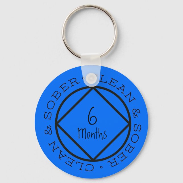 Llavero Sobriety Keychain Custom Personalized Keepsake (Anverso)