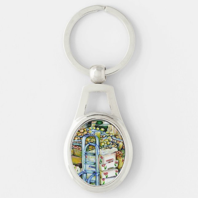 Llavero Socavar la gentrificación artística (Anverso)