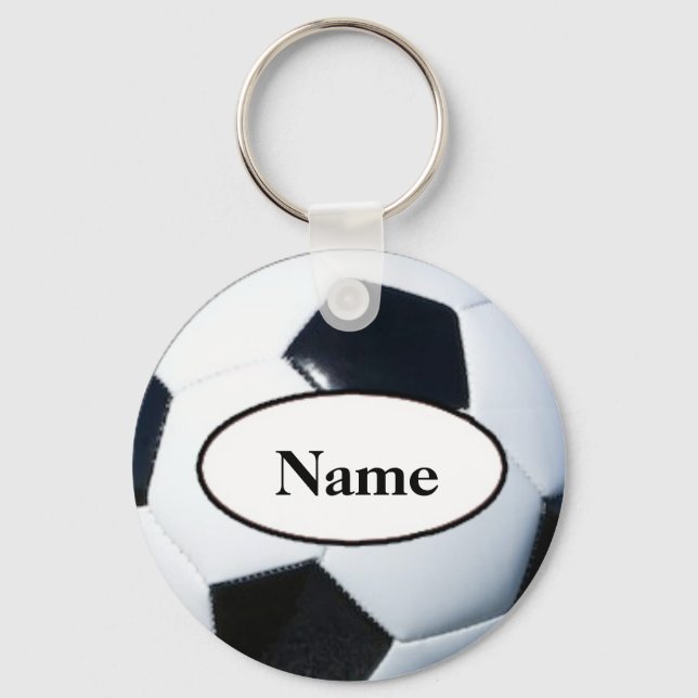 Llavero Soccer ball with your name on it (Anverso)