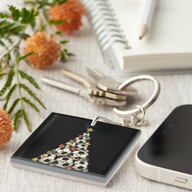 Llavero Soccer Christmas Tree (Frente Derecha)