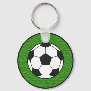 Llavero Soccer Club Dynamic Ball Keychain