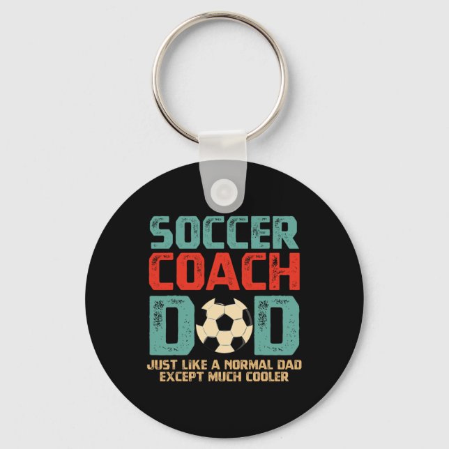 Llavero Soccer Coach Dad  (Anverso)