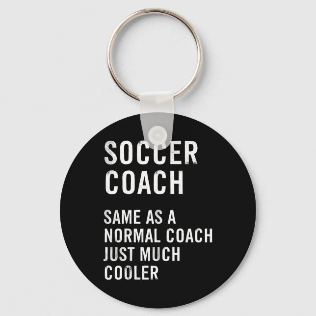 Llavero Soccer Coach Definition Funny  (Anverso)