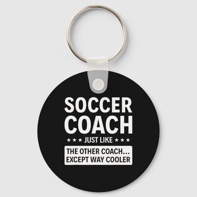 Llavero Soccer Coach Except Way Cooler  (Anverso)