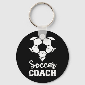 Llavero Soccer Coach Heart Funny Soccer Player 