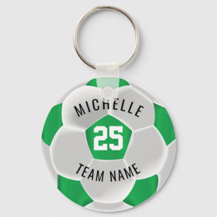 Llavero Soccer ⚽ - Green and White