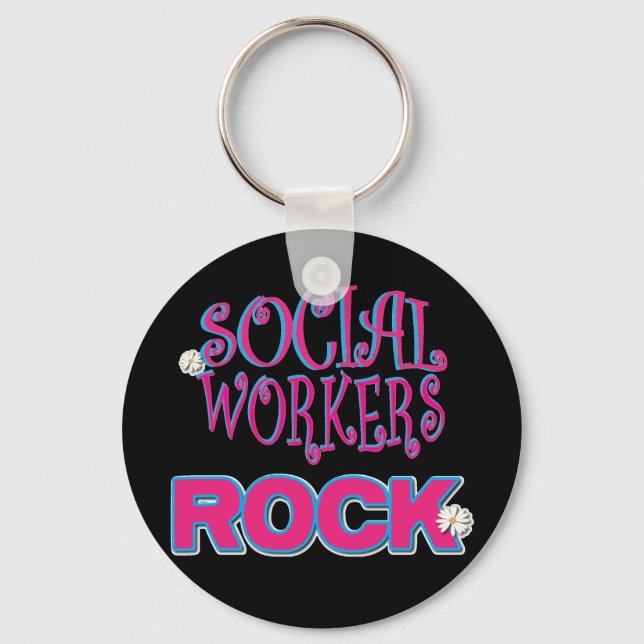 Llavero Social Worker Gifts (Anverso)