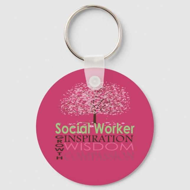 Llavero Social Worker Gifts (Anverso)
