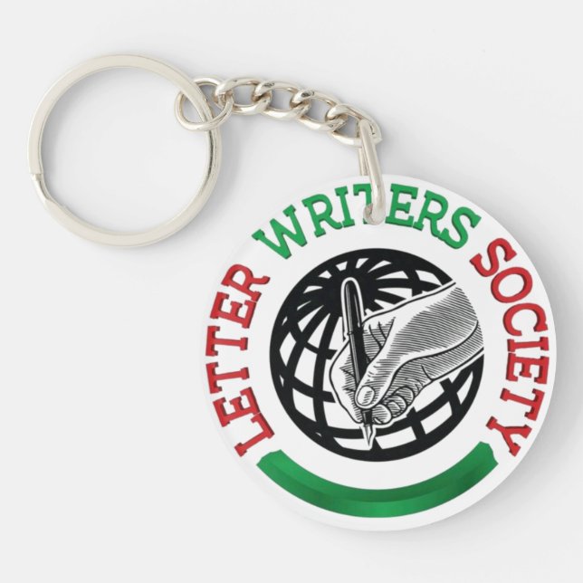 Llavero Sociedad de escritores de cartas Keychain acrílico (Frente)