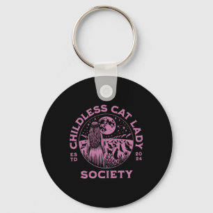 Llavero Sociedad de Gatos sin Hijos Elección 2024 Feminist