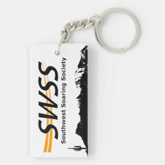 Llavero Sociedad de Soaring del Suroeste y Keychain de SWR