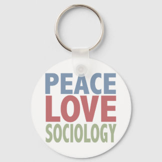 Llavero Sociología del amor por la paz