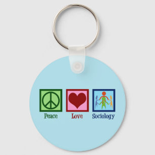 Llavero Sociólogo Profesor de Sociología de Paz Amor