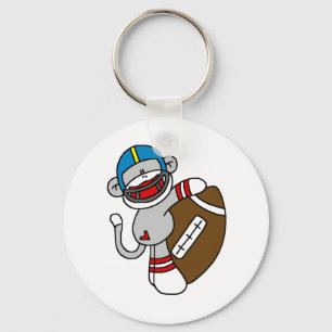 Llavero Sock Monkey Football