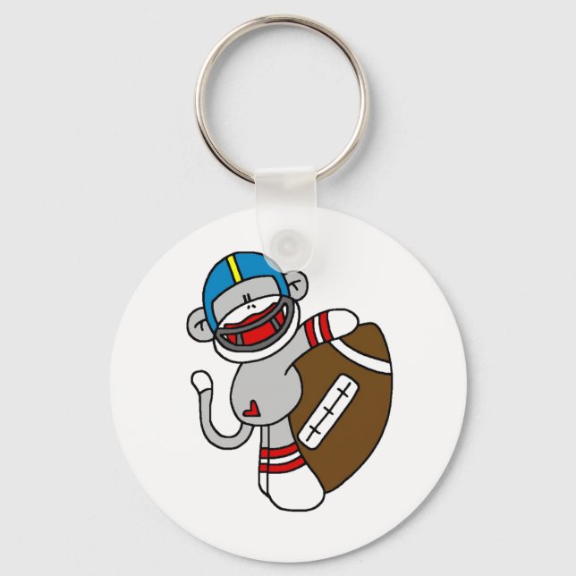 Llavero Sock Monkey Football (Anverso)