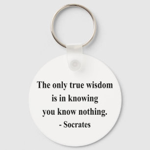 Llavero Socrates Quote 3a