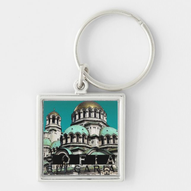 Llavero Sofia Bulgaria Souvenir (Frente)