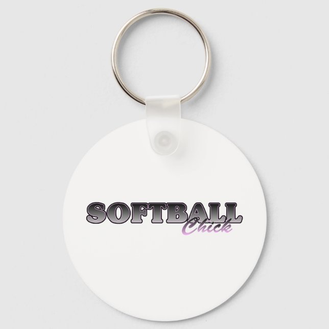 Llavero Softball Chick (Anverso)