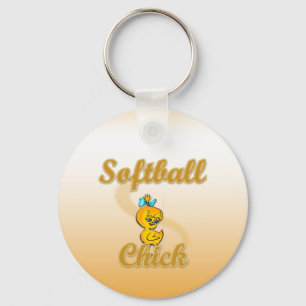 Llavero Softball Chick