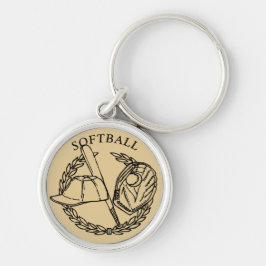Llavero Softball Keychain