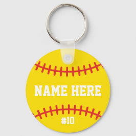 Llavero Softball Keychain Girls Team Cheap Athletes Player