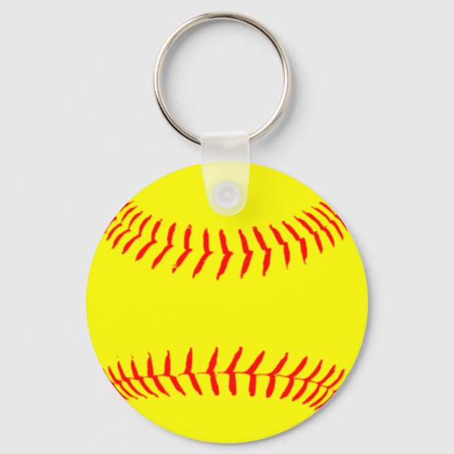 Llavero Softball personalizado (Anverso)