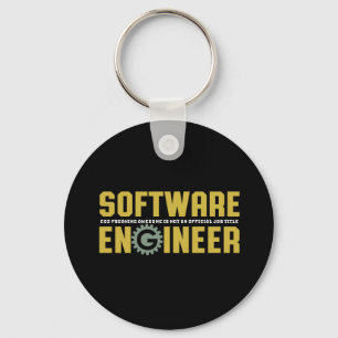 Llavero Software Engineer y programador divertidos del