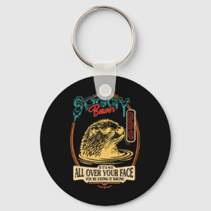 Llavero Soggy Beaver Bbq si no está por encima de tu cara