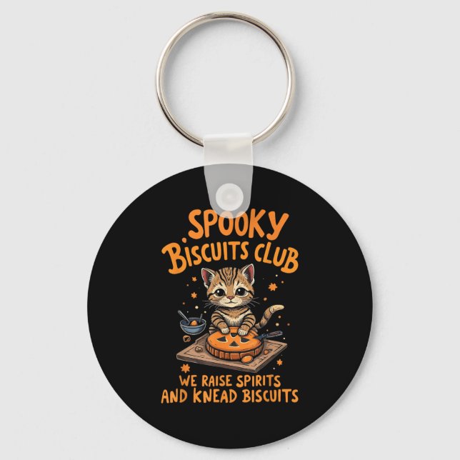 Llavero Soky Biscuits Club Cat Funny Halloween (Anverso)