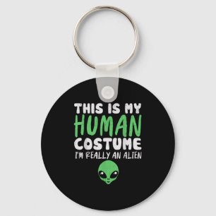 Llavero Soky Human Costume Soy Alien Extraterrestre Hall
