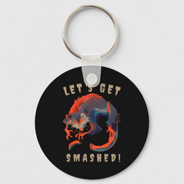 Llavero Soky Ossum S Let's Get Smashed Creepy Gift  (Anverso)