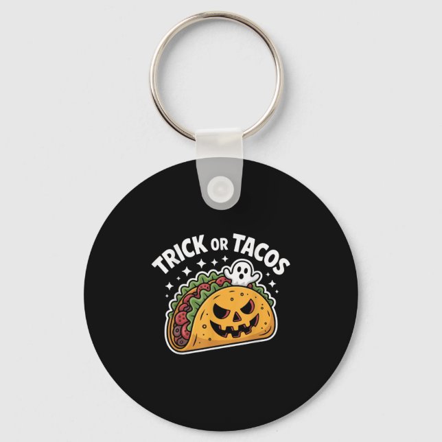 Llavero Soky Taco Jack-o-lantern Halloween Mexican Food Lo (Anverso)
