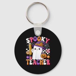 Llavero Soky Teacher Ghost Pencil Teach Funny Halloween Te
