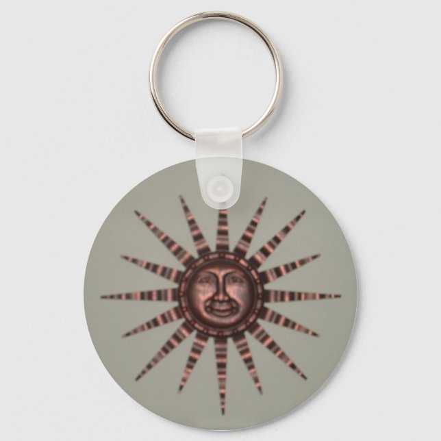llavero SOL AZTECA (Anverso)