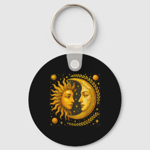 Llavero Sol Celestial Y Luna