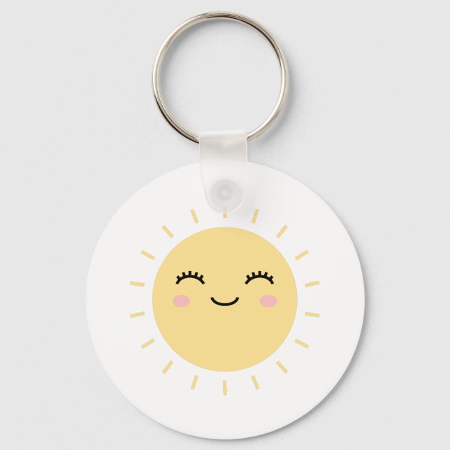 Llavero Sol feliz (Anverso)