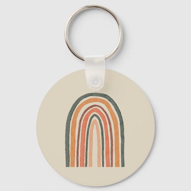 Llavero Sol sobre un arcoiris (Anverso)