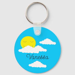 Llavero Sol sonriente