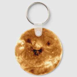 Llavero Sol sonriente del Observatorio Solar de la NASA