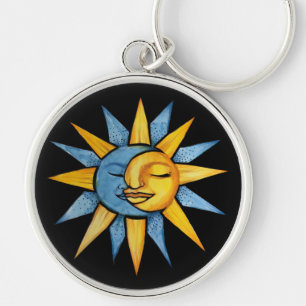 Llavero Sol y Luna