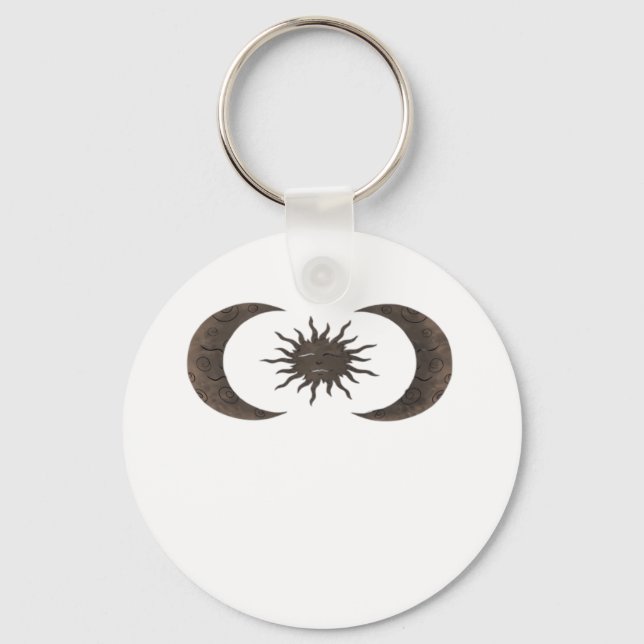 Llavero Sol Y Luna De Whimsigoth (Anverso)