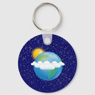 Llavero Sol y Tierra -