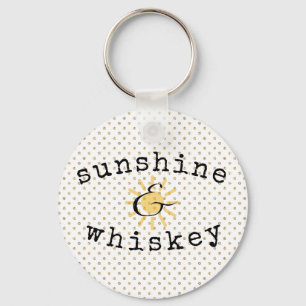 Llavero Sol y whisky