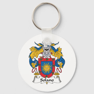 Llavero Solano Family Crest